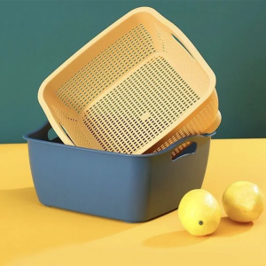 Wholesale Plastic Round Basket for Wash Rice