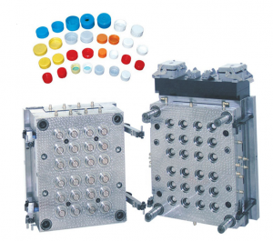 Custom Plastic Injection Bottle Lid Closure Mold Flip Top Cap Mould