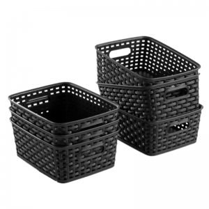 High Quality Factory Custom PP ABS PE Rectangular Plastic Baskets