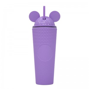 Double Wall Plastic Water Cup High Appearance Level Water Cup Fashion
